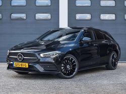 Zwart Gebruikt 2021 Mercedes CLA250e Shooting Brake AMG line Stationwagen | € 36.500 (Iets duurder)