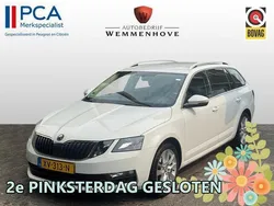 Wit Gebruikt 2019 Skoda Octavia Clever Stationwagen | € 14.995 (Iets duurder)
