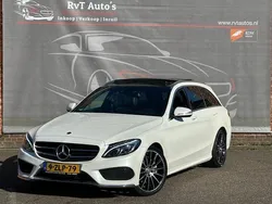 Wit Gebruikt 2015 Mercedes C180 AMG line Stationwagen | € 16.999 (Eerlijke prijs)