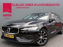 Zwart Gebruikt 2021 Volvo V60 Momentum Stationwagen | € 21.899 (Super prijs)