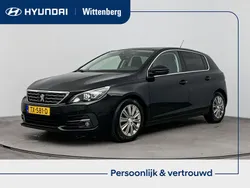 Zwart Gebruikt 2018 Peugeot 308 Premium Hatchback | € 13.900 (Eerlijke prijs)