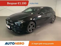 Zwart, metallic lak Gebruikt 2021 Mercedes A250 AMG line Hatchback | € 27.849 (Super prijs)