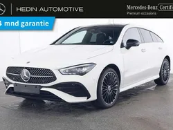Wit Gebruikt 2024 Mercedes CLA250e Shooting Brake AMG line Stationwagen | € 44.900 (Iets duurder)