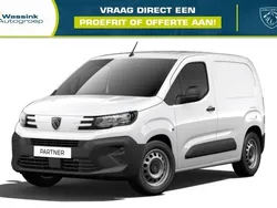 Wit Nieuw 2024 Peugeot Partner MPV | € 20.299 (Eerlijke prijs)