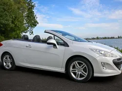 Wit Gebruikt 2009 Peugeot 308 CC Cabriolet | € 5.450 (Eerlijke prijs)