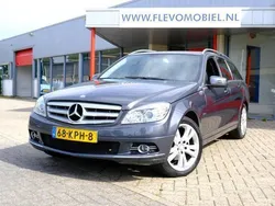 Grijs, metallic lak Gebruikt 2010 Mercedes C180 Avantgarde Stationwagen | € 13.950 (Iets duurder)