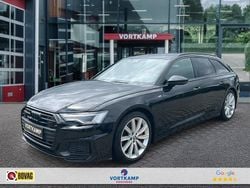Zwart Gebruikt 2020 Audi A6 S-Line Stationwagen | € 34.950 (Eerlijke prijs)