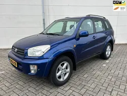 Blauw Gebruikt 2002 Toyota RAV4 Luna SUV | € 6.999 (Eerlijke prijs)