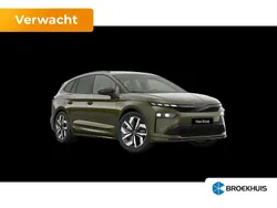 Groen Nieuw 2025 Skoda Enyaq iV SportLine SUV | € 53.170 (Eerlijke prijs)