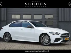 Wit Gebruikt 2021 Mercedes C180 AMG line Sedan | € 39.950 (Eerlijke prijs)