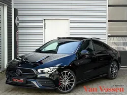 Zwart Gebruikt 2020 Mercedes CLA250 AMG line Sedan | € 31.950 (Eerlijke prijs)