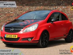 Rood Gebruikt 2010 Opel Corsa Hatchback | € 4.495 (Eerlijke prijs)