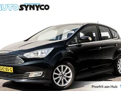 Zwart, metallic lak Gebruikt 2018 Ford C-MAX Titanium MPV | € 10.950 (Eerlijke prijs)