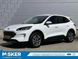 Wit, metallic lak Gebruikt 2020 Ford Kuga Titanium SUV | € 23.900 (Goede deal)