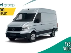Zilver Nieuw 2024 VW Crafter Exclusive Van | € 49.150 (Iets duurder)