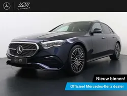 Blauw, metallic lak Nieuw 2025 Mercedes E300 Sport Edition Sedan | € 81.278 (Goede deal)