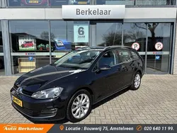 Zwart Gebruikt 2015 VW Golf VII Highline Stationwagen | € 12.445 (Goede deal)