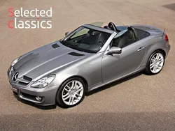 Grijs, metallic lak Gebruikt 2008 Mercedes SLK350 Cabriolet | € 19.950 (Duur)