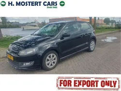 Zwart Gebruikt 2012 VW Polo Comfortline Hatchback | € 1.240