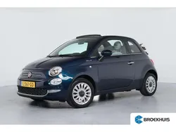 Blauw Gebruikt 2021 Fiat 500C Dolcevita Cabriolet | € 13.900 (Eerlijke prijs)
