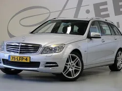 Grijs Gebruikt 2010 Mercedes C180 Stationwagen | € 6.750 (Eerlijke prijs)