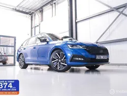 Blauw, metallic lak Gebruikt 2022 Skoda Octavia Business Line Stationwagen | € 27.990 (Iets duurder)