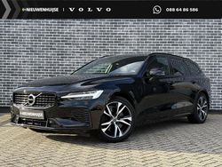 Zwart Gebruikt 2022 Volvo V60 R-Design Stationwagen | € 38.899 (Eerlijke prijs)