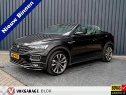 Zwart Gebruikt 2021 VW T-Roc Cabriolet R-line Cabriolet | € 31.945 (Eerlijke prijs)