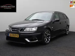 Zwart Gebruikt 2007 Saab 9-3 Aero Stationwagen | € 4.750 (Super prijs)