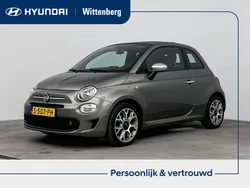 Grijs Gebruikt 2020 Fiat 500C Lounge Cabriolet | € 12.900 (Eerlijke prijs)