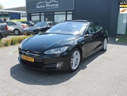 Zwart Gebruikt 2013 Tesla Model S Hatchback | € 29.750