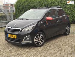 Zwart Gebruikt 2015 Peugeot 108 Roland Garros Cabriolet | € 5.950