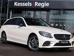Wit Gebruikt 2020 Mercedes C200 AMG Stationwagen | € 29.950 (Eerlijke prijs)