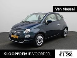 Blauw Gebruikt 2020 Fiat 500C Lounge Cabriolet | € 12.400 (Goede deal)