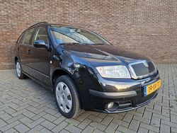 Zwart (metallic) Gebruikt 2007 Skoda Fabia Stationwagen | € 1.895