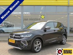 Zwart Gebruikt 2024 VW T-Cross R-line SUV | € 31.950 (Iets duurder)