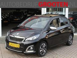 Zwart Gebruikt 2017 Peugeot 108 Allure Cabriolet | € 8.999
