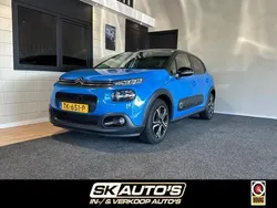 Blauw Gebruikt 2018 Citroën C3 Feel Hatchback | € 8.495 (Eerlijke prijs)