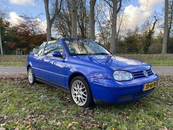 Blauw Gebruikt 2001 VW Golf Cabriolet Highline Cabriolet | € 2.000 (Eerlijke prijs)