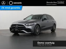 Grijs, metallic lak Gebruikt 2024 Mercedes C180 AMG Line Premium Stationwagen | € 51.900 (Duur)