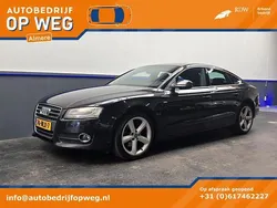 Zwart Gebruikt 2010 Audi A5 Sportback S-Line Hatchback | € 5.500