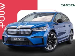 Blauw Nieuw 2024 Skoda Enyaq iV SportLine SUV | € 46.950 (Eerlijke prijs)