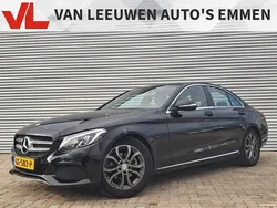Zwart, metallic lak Gebruikt 2016 Mercedes C180 Ambition Sedan | € 15.900 (Super prijs)