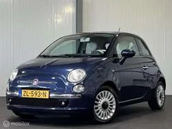 Blauw Gebruikt 2008 Fiat 500 Lounge Hatchback | € 4.945 (Eerlijke prijs)