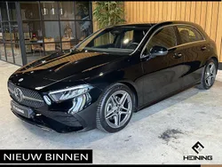 Zwart Gebruikt 2024 Mercedes A180 AMG line Hatchback | € 35.950