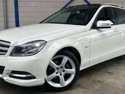 Wit, metallic lak Gebruikt 2012 Mercedes C180 Avantgarde Stationwagen | € 11.495 (Eerlijke prijs)