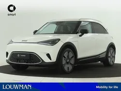 Digital white metallic (licht wit metallic) Gebruikt 2025 Smart #1 Edition #1 SUV | € 39.995 (Iets duurder)