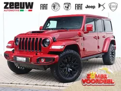 Rood, metallic lak Gebruikt 2023 Jeep Wrangler Unlimited SUV | € 119.450
