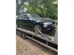 Zwart Gebruikt 2008 BMW 118 Cabriolet Cabriolet | € 2.950 (Super prijs)