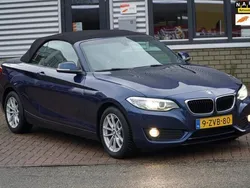 Blauw Gebruikt 2015 BMW 220 Comfort Edition Cabriolet | € 19.850 (Iets duurder)